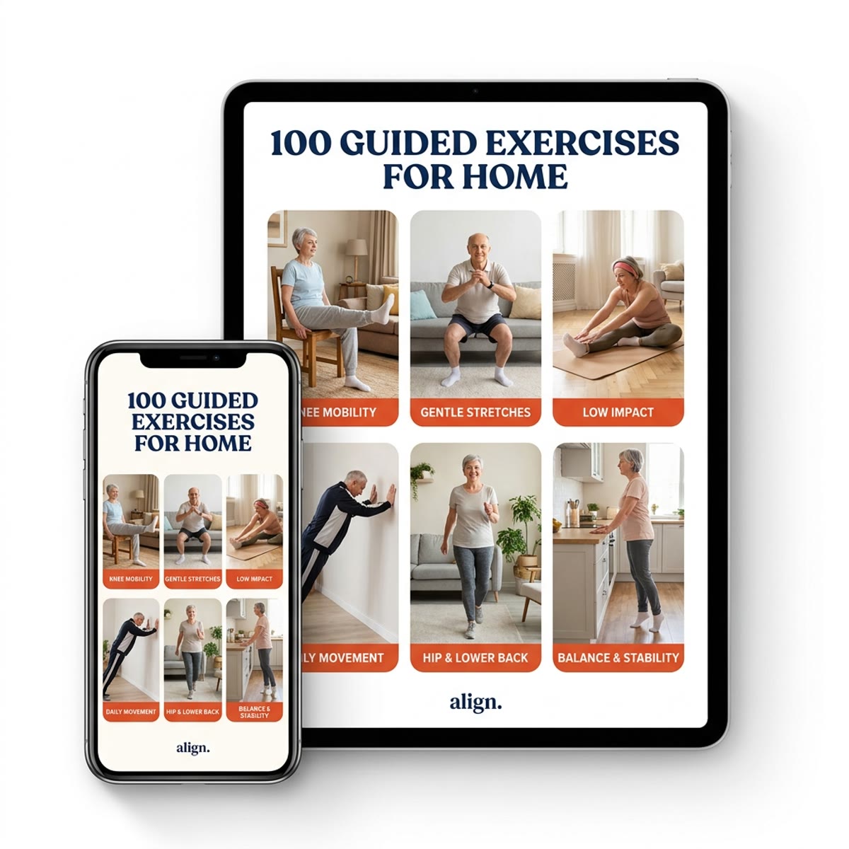 100 Guided Exercises for Home (Free Gift)